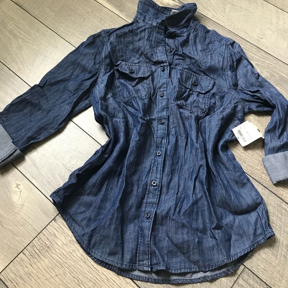 Denim top